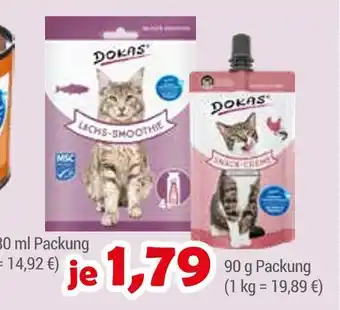 Zookauf Dokas lachs-smoothie Angebot