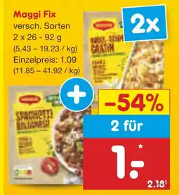 Netto Marken-Discount Maggi fix Angebot