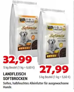 Zookauf Landfleisch softbrocken mit ente Angebot