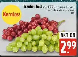 Edeka Trauben hell Angebot