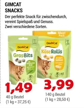 Zookauf Gimcat gras bits Angebot
