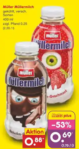 Netto Marken-Discount Müller müllermilch Angebot