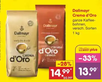 Netto Marken-Discount Dallmayr crema d'oro Angebot