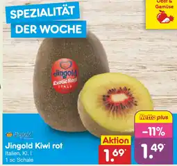 Netto Marken-Discount Jingold kiwi rot Angebot