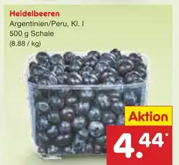 Netto Marken-Discount Heidelbeeren Angebot