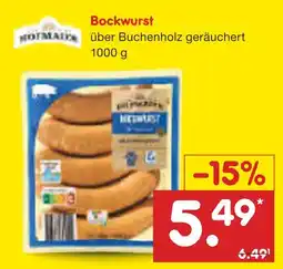 Netto Marken-Discount Hotmaks bockwurst Angebot