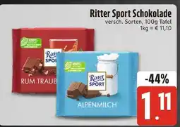 Edeka Ritter sport rum traube Angebot