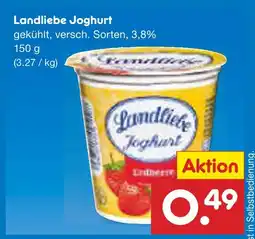 Netto Marken-Discount Landliebe joghurt Angebot