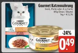 Edeka Purina gourmet katzennahrung Angebot