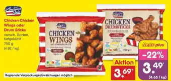 Netto Marken-Discount American style chicken wings Angebot