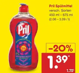 Netto Marken-Discount Pril spülmittel Angebot