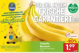 Netto Marken-Discount Chiquita bananen Angebot