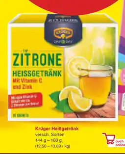 Netto Marken-Discount Krüger heißgetränk zitrone Angebot