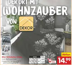 Netto Marken-Discount Dekor biber bettwäsche, 2-teilig Angebot