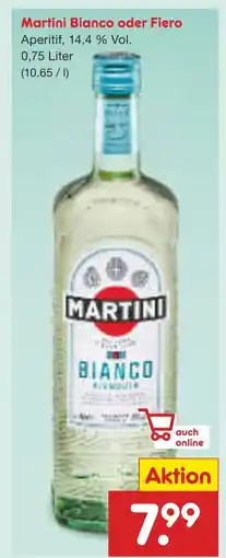 Netto Marken-Discount Martini bianco Angebot