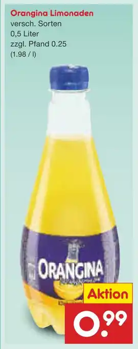Netto Marken-Discount Orangina limonaden Angebot