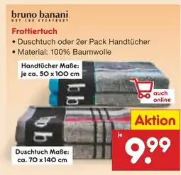 Netto Marken-Discount Bruno banani frottiertuch Angebot