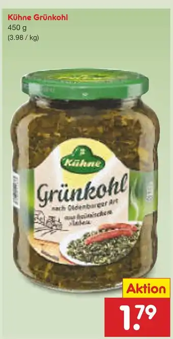 Netto Marken-Discount Kühne grünkohl Angebot