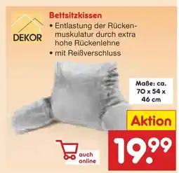 Netto Marken-Discount Dekor bettsitzkissen Angebot