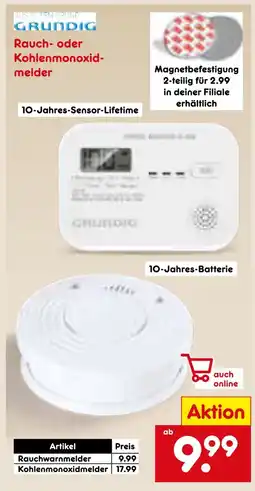 Netto Marken-Discount Grundig rauchwarnmelder Angebot