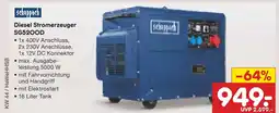 Netto Marken-Discount Scheppach diesel stromerzeuger sg5200d Angebot