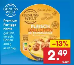 Netto Marken-Discount Genuss welt premium fertiggerichte Angebot