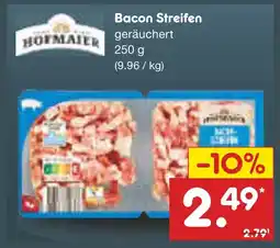 Netto Marken-Discount Hofmaier bacon streifen Angebot