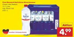 Netto Marken-Discount Fürst bismarck natürliches mineralwasser classic Angebot