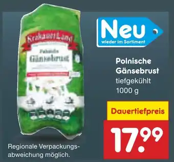 Netto Marken-Discount Polnische gänsebrust Angebot