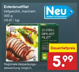 Netto Marken-Discount Entenbrustfilet Angebot