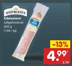 Netto Marken-Discount Hofmaier edelsalami Angebot
