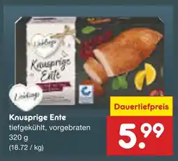 Netto Marken-Discount Knusprige ente Angebot