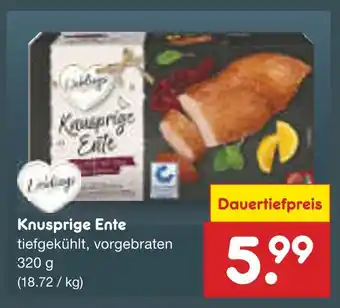 Netto Marken-Discount Knusprige ente Angebot