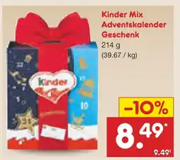 Netto Marken-Discount Kinder mix adventskalender geschenk Angebot