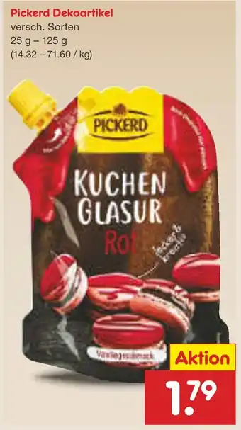 Netto Marken-Discount Pickerd dekoartikel Angebot