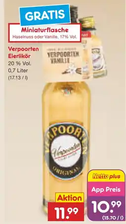 Netto Marken-Discount Verpoorten eierlikör Angebot