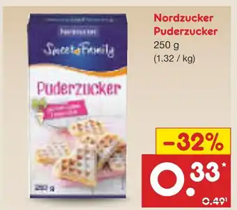 Netto Marken-Discount Nordzucker puderzucker Angebot