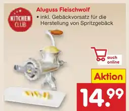 Netto Marken-Discount Aluguss fleischwolf Angebot