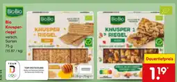 Netto Marken-Discount Biobio bio knusperriegel Angebot