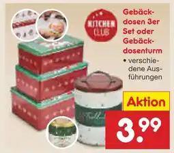 Netto Marken-Discount Kitchen club gebäckdosen 3er set Angebot