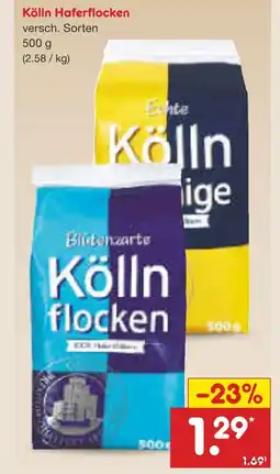 Netto Marken-Discount Kölln blütenzarte köllnflocken Angebot