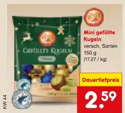 Netto Marken-Discount Mini gefüllte kugeln Angebot