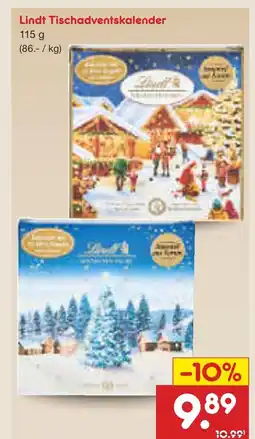 Netto Marken-Discount Lindt tischadventskalender Angebot