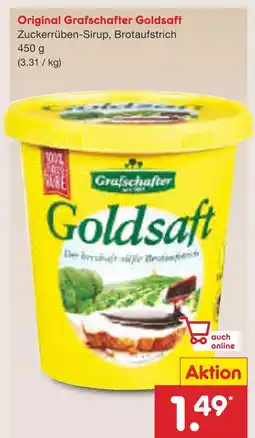 Netto Marken-Discount Grafschafter original grafschafter goldsaft Angebot