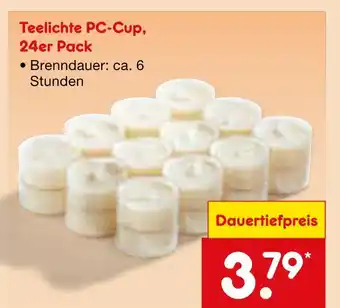 Netto Marken-Discount Teelichte pc-cup Angebot