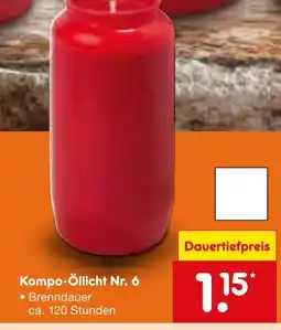 Netto Marken-Discount Kompo-öllicht nr. 6 Angebot