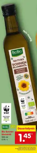 Netto Marken-Discount Biobio natives sonnenblumenöl Angebot
