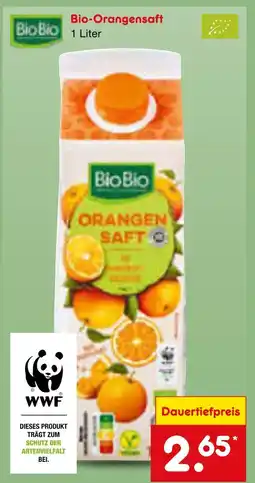 Netto Marken-Discount Biobio bio-orangensaft Angebot