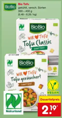 Netto Marken-Discount Biobio tofu classic Angebot