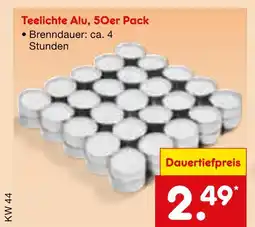 Netto Marken-Discount Teelichte alu Angebot